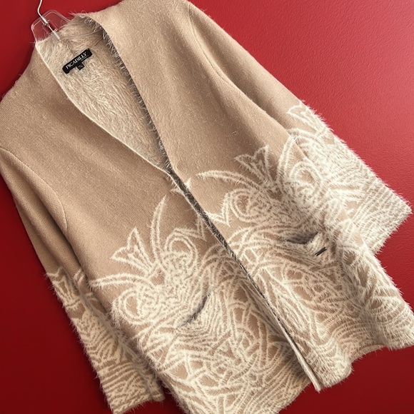 Picadilly Canada Winter Dream Open Front Cardigan - Picture 9 of 9